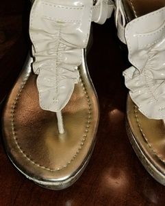 Charlotte Russe wedges. Really cute with jeans.